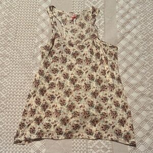 Floral Free People Tunic Tank